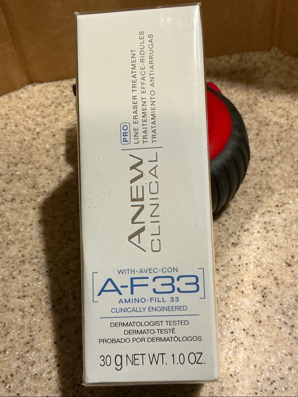 Avon ANEW Clinical Pro Line Eraser Treatment A-F33 1oz Sealed Box